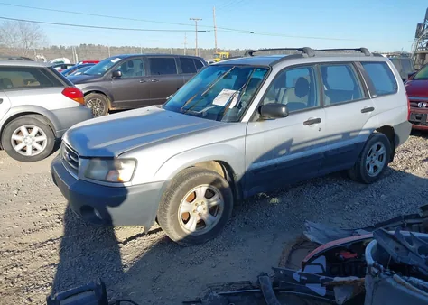 2004 Subaru Forester 2.5X из США, поврежденный, VIN JF1SG63614H727555